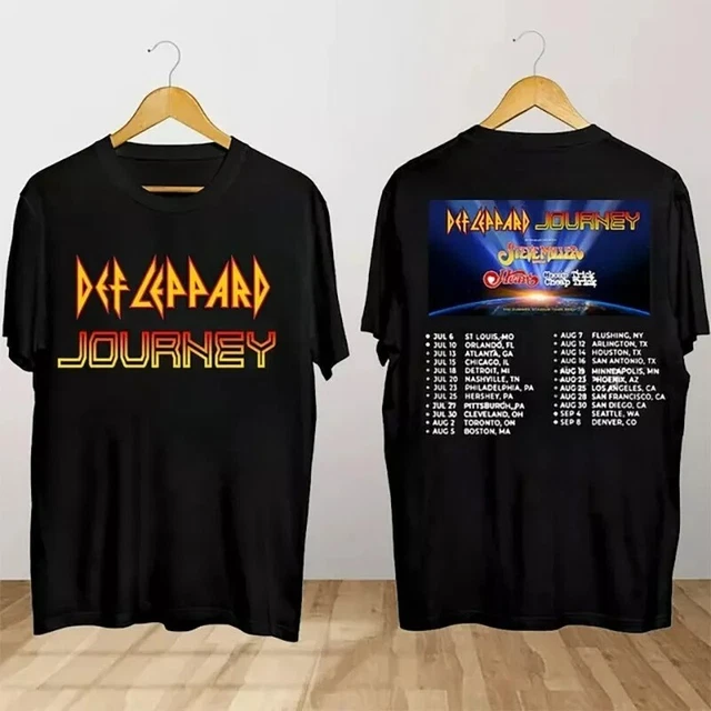 TSHIRT DEF LEPPARD And Journey Summer Stadium Tour 2024, marchand de