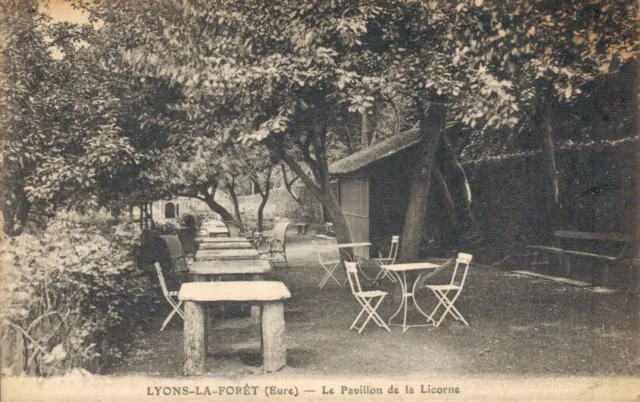 Cpa/Dep 27/Lyons La Foret  Le Pavillion De La Licorne