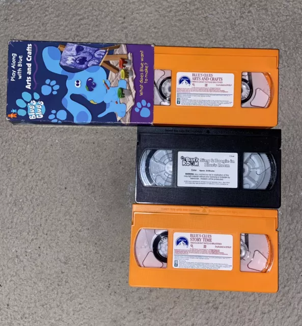 LOT OF 3 BLUES CLUES VHS $14.99 - PicClick