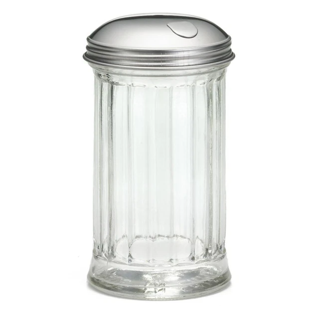 TableCraft 57S Fluted Glass 12 Oz. Sugar Pourer