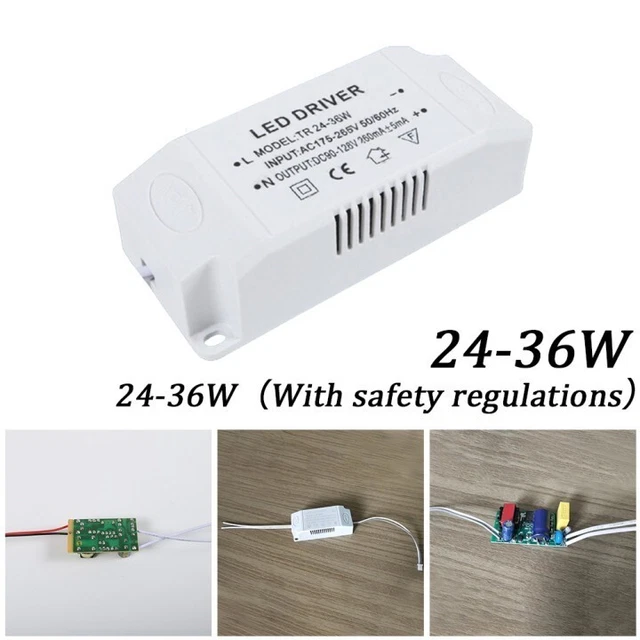 Controlador LED transformador electrónico accesorios de alimentación LED corriente constante