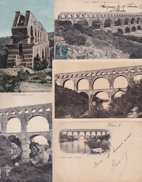 Carte Postale Ancienne – Pont D'Aubenas, Ardèche, Vue Générale, Collection