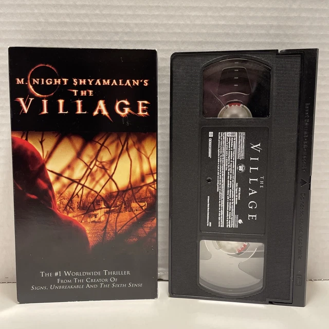 THE VILLAGE (VHS Tape 2004) M. Night Shyamalan Joaquin Phoenix $24.99 ...