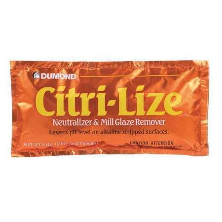 Dumond 2030 Citri-Lize Neutralizer And Mill Glaze Remover, 8 Ounce