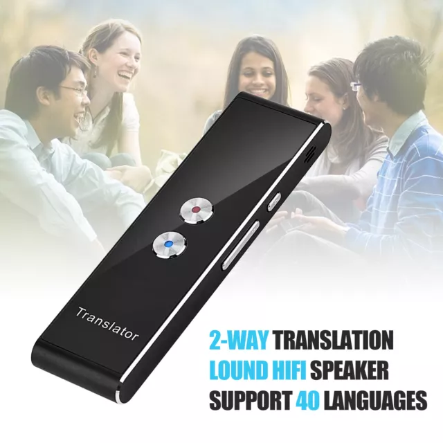 Portable T8 Multi-Language Smart Voice Translator Two-Way Real Time Translation 2