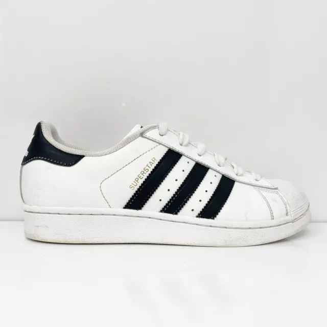 Adidas Mens Superstar C77154 White Casual Shoes Sneakers Size 6