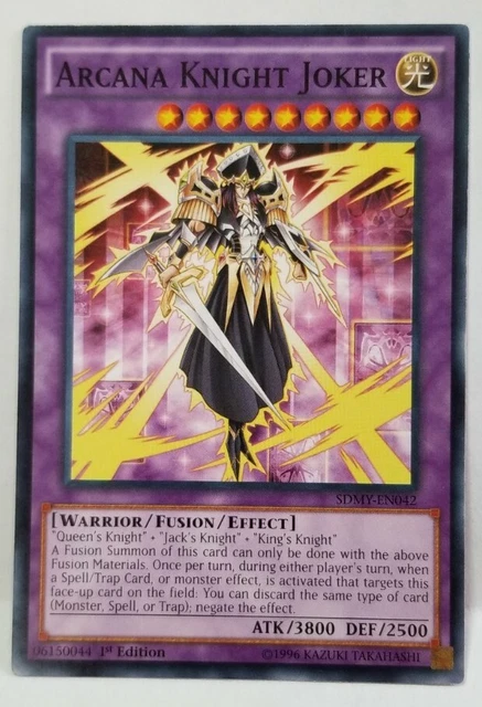 Yugioh Arcana Knight Joker Common Light Played