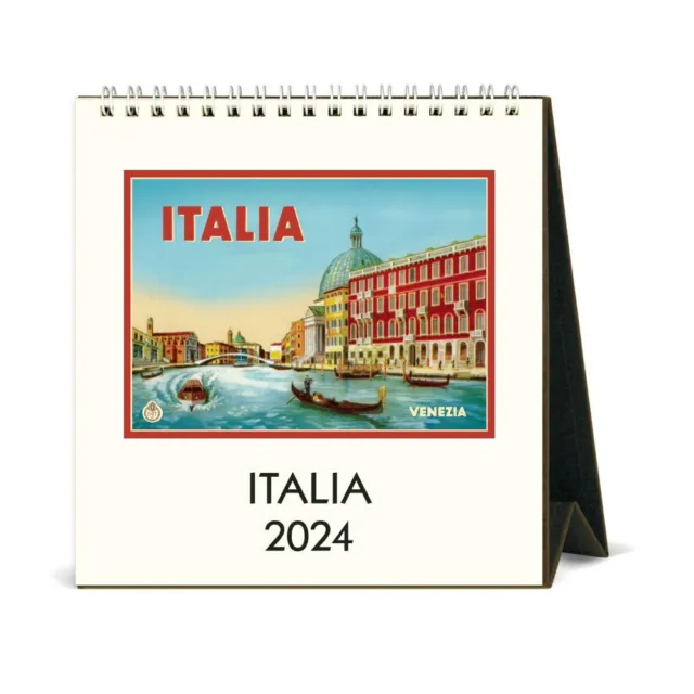 CAVALLINI PAPERS & Co., Italia Art 2024 Easel Desk Calendar $18.64 ...