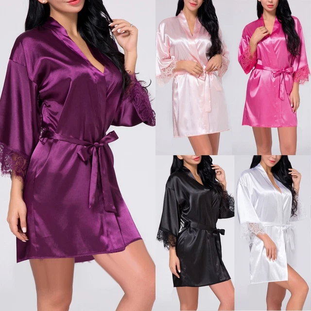 Vêtements de nuit femmes pyjama tissu lingerie sexy robe de nuit vêtements de