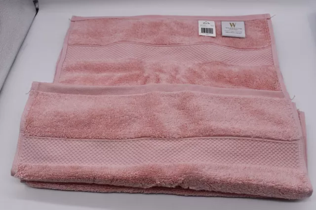Lot of 2 Wamsutta Egyptian Cotton Hand Towel, 16" X 30" (Choose Color)