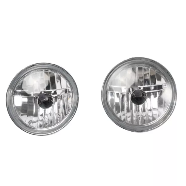 2X 4 1/2" Passing Lamp Driving Spot Fog Lights For Universal Harley Bike Touring