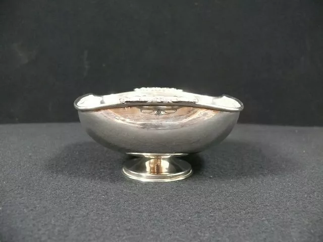 800 Silber Dekoschale / Schale / Handarbeit / Rocaillerelief / Echtsilber 120,0g 3