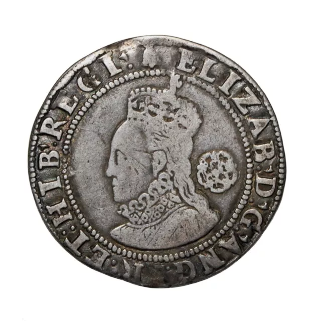 England Elizabeth I 1583 Silver sixpence S.2578a Hammered Coin