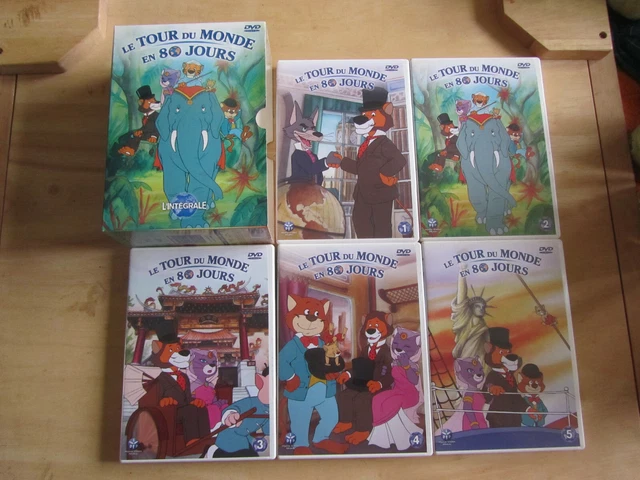 LE TOUR DU MONDE EN 80 JOURS - L'Intégrale - Coffret 5 DVD