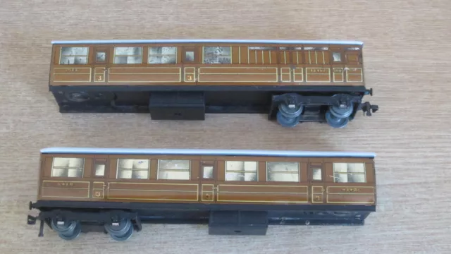 Hornby Dublo Post War LNER Teak All 3rd Articulated Coach Set 3