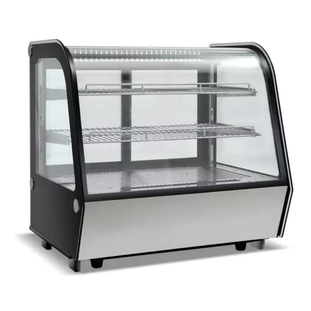 Elevate Your Food Display with the 120L Counter Top Refrigerated Showcase - Eleg