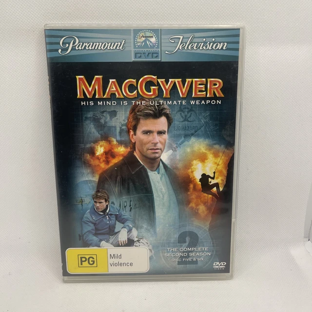 MacGyver : Season 2 (DVD, 1986) Disc 5 & 6
