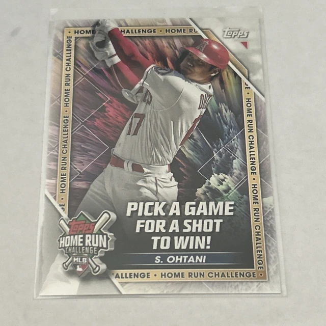 2023 TOPPS SHOHEI Ohtani Home Run Challenge UNSCRATCHED HRC30 7.99