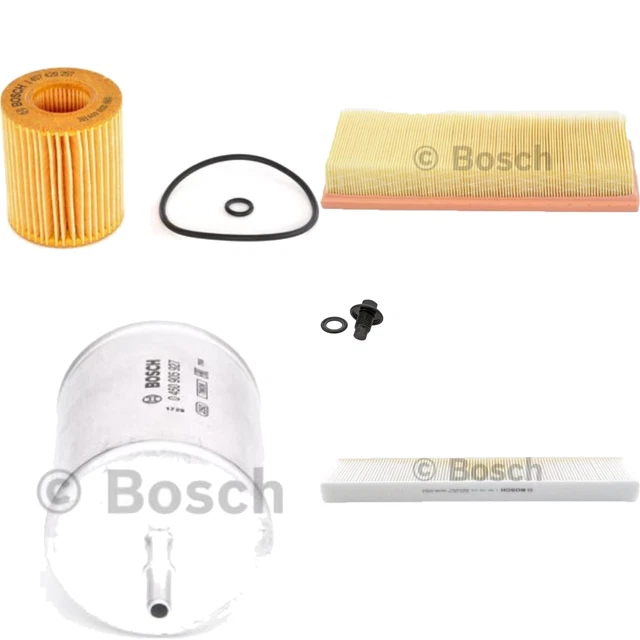 Ford Mondeo MK4 2.0 TDCI Service Kit - Bosch Oil & Air Filters With 6L Aztec Engine Oil