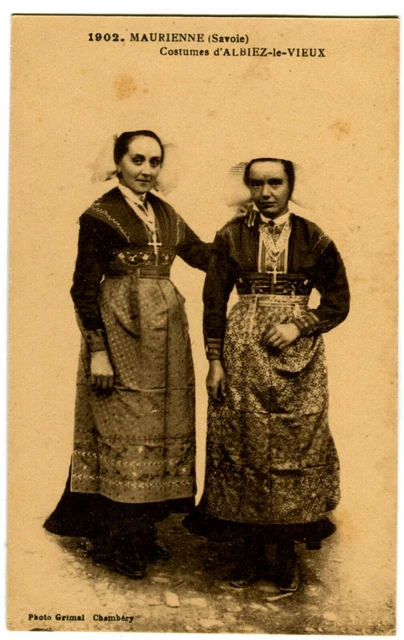 CPA 73 Savoie Maurienne costume of Albiez-le-Vieux