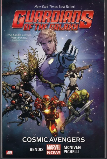 Guardians Of The Galaxy Vol 1 Cosmic Avengers Marvel '15 Sc Gn Tpb Bendis New