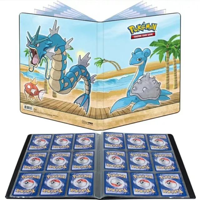 Pokémon Portfolio A4 9 Cases Lokhlass Léviator Magicarpe 90 180 cartes Ultra Pro