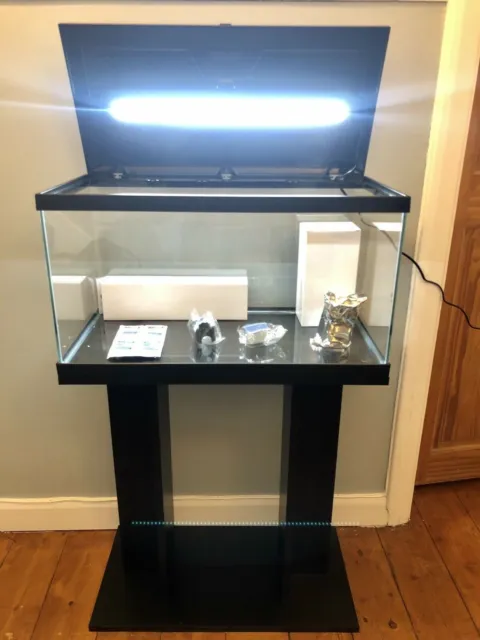 **BRAND NEW** Fish Tank Aquarium & Optional Stand: Heater, Filter & More Include 11