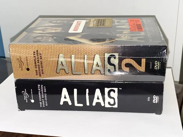 ALIAS DVD COMPLETE Sets Seasons 1 and 2 ~ Season 2 is BRAND NEW SEALED ...