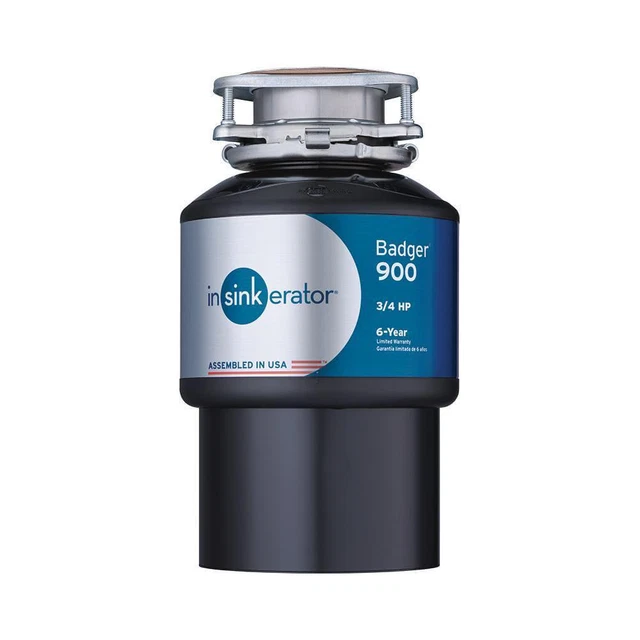 InSinkErator Continuous Feed Garbage Disposal 3/4HP 120V Compact Anti-Vibration