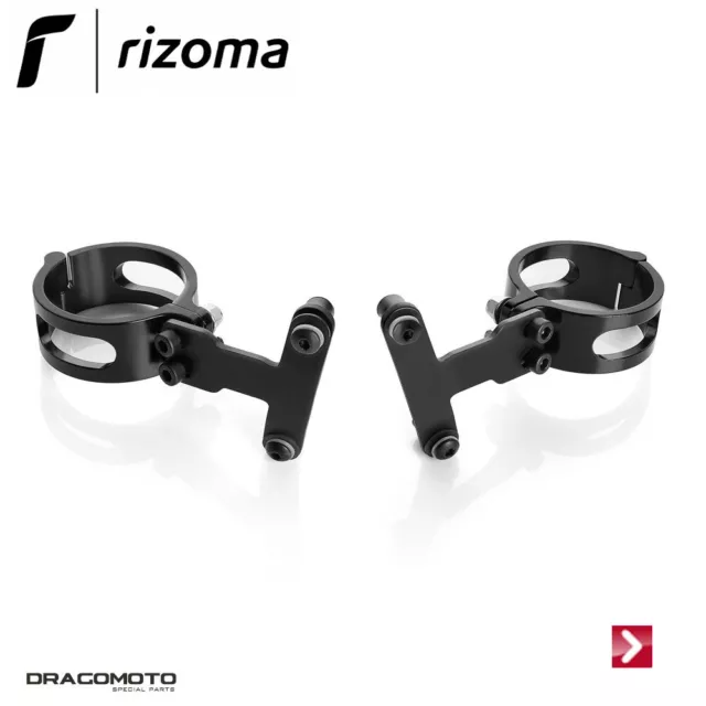 Windshield mounting kit ZHD091 RIZOMA ZHD118BS Black