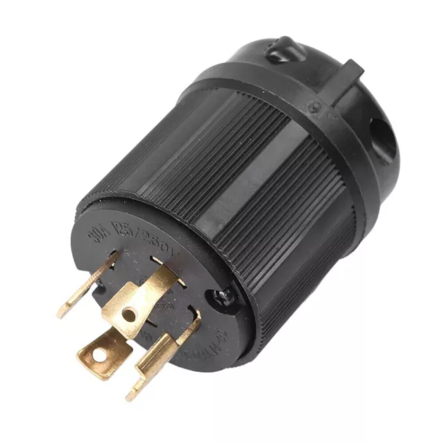 For Locking NEMA L1430 Male Plug 30A 125250V for Generator Power Welding