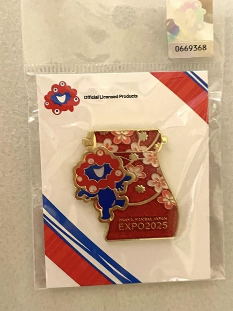 Expo 2025 Malta staff pins pin 国際博覧会　非売品 Osaka Kansai Expo 2025 Myakumyaku 01 AUC Pin Badge MYAKU