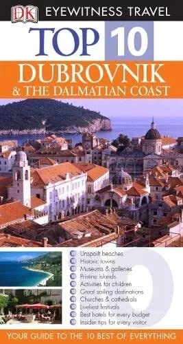 DK Eyewitness Top 10 Travel Guide: Dubrovnik & th... by Stewart, James Paperback