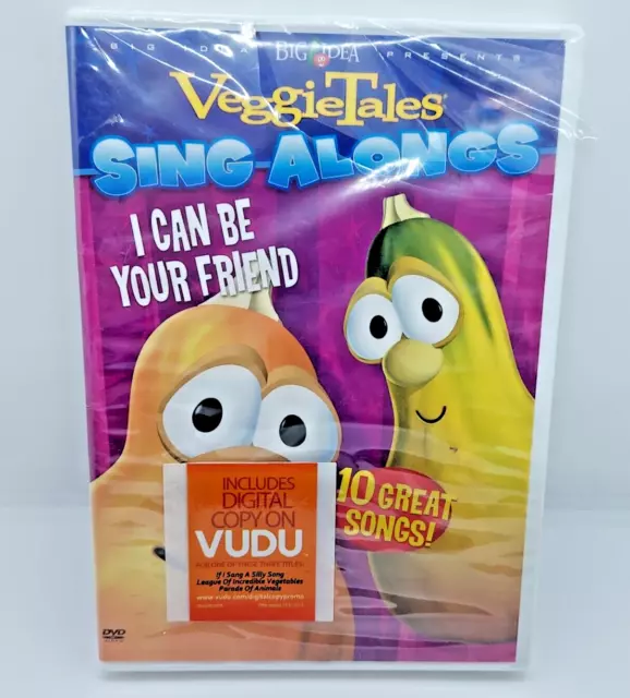 VEGGIETALES - SING Alongs: I Can Be Your Friend (DVD, 2007) Brand New ...
