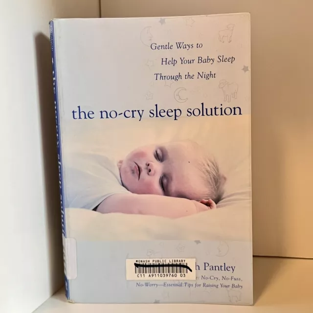 The No-Cry Sleep Solution By Elizabeth Pantley Paperback Book