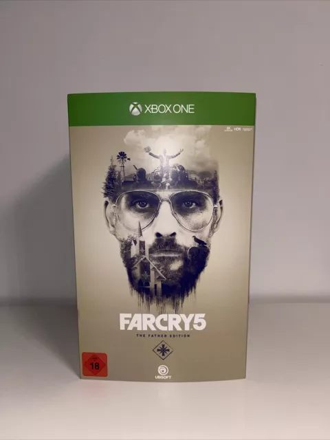 Xbox One Far Cry 5 Fathers Edition Collectors OVP Figur
