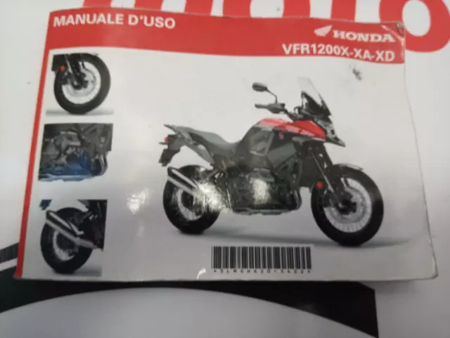 Manuale Uso E Manutenzione Honda Crosstourer 1200X-Xa-Xd 2016