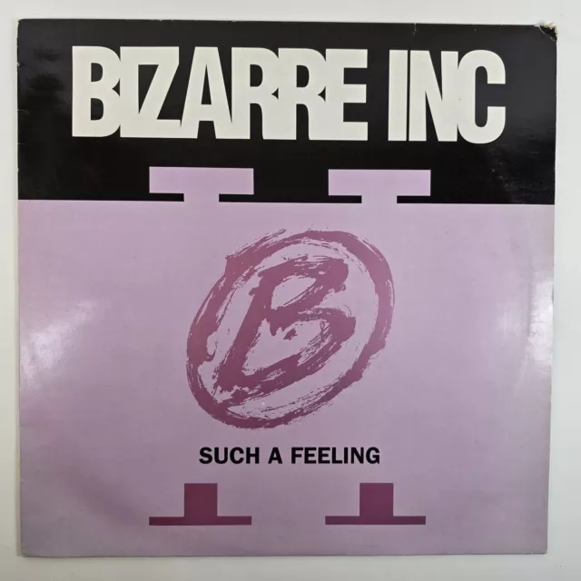 Bizarre Inc Such A Feeling Vinyl 12" Single Record Vinyl Solution 1991 VG/VG