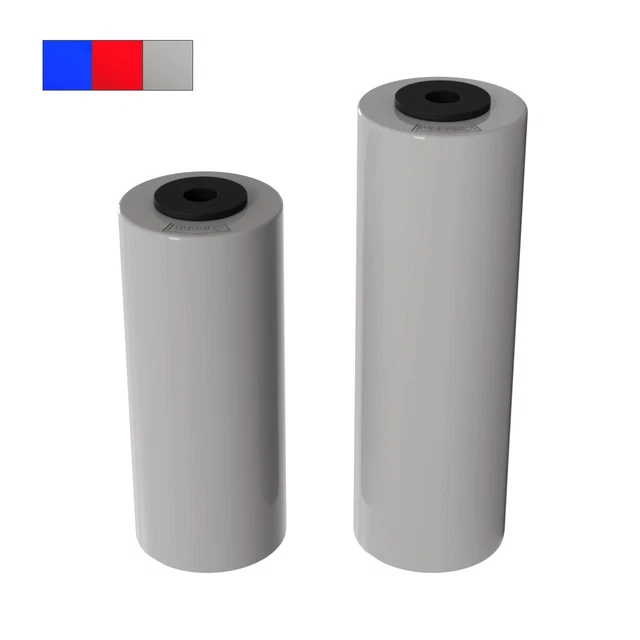 Rouleau latéral en polyuréthane Rouleau de quille PU, SUPROD, ~ 200/250 mm