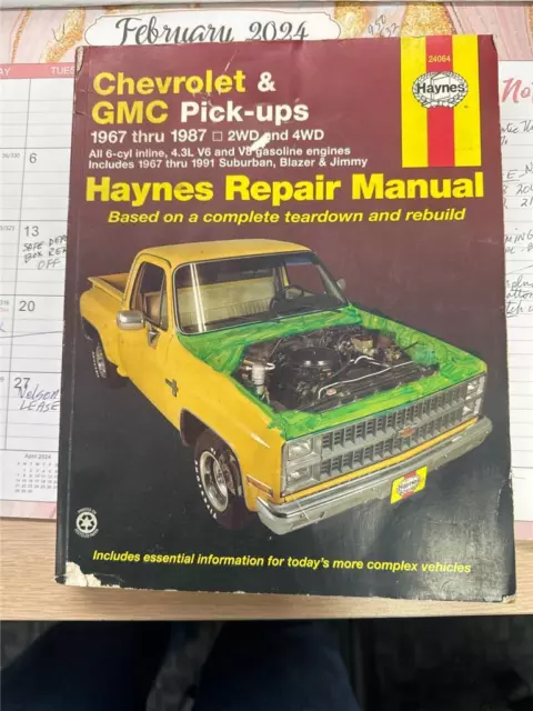 Repair Manual Haynes 24064