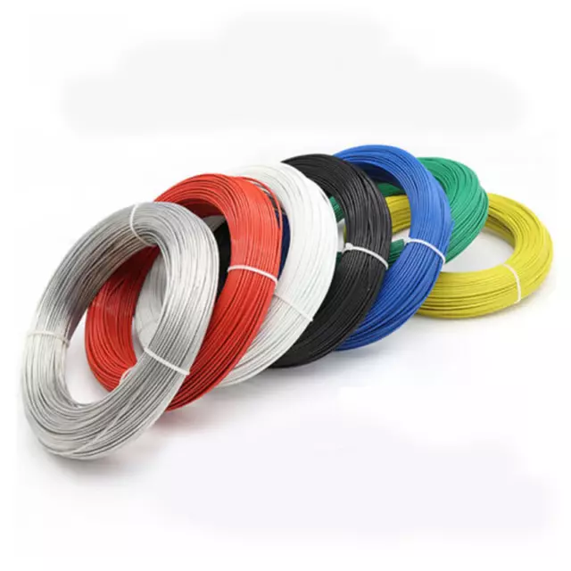 0.12mm² - 6mm² Flexible Stranded Ground Wire FF46-1 Tinned Copper Cable Wires 3