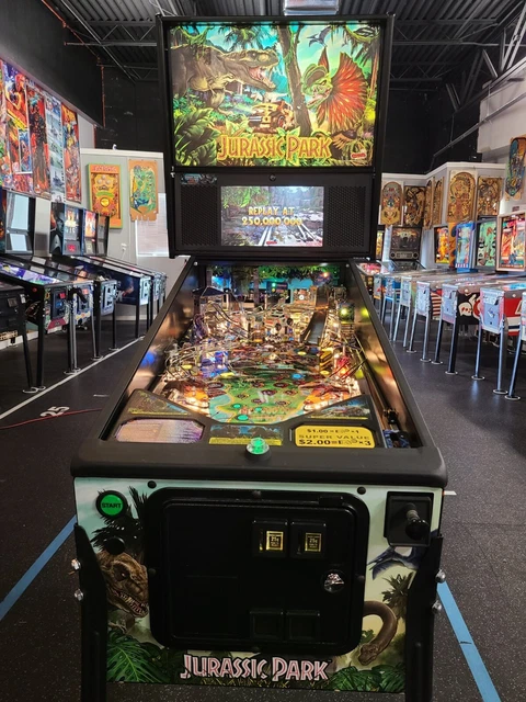 Stern Jurassic Park Pro Pinball Machine Nice In Stock Stern Dealer