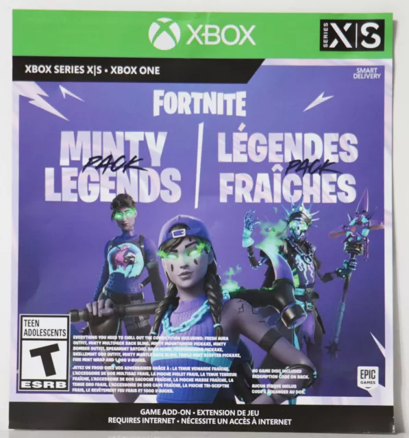 Fortnite Minty Legends Pack DLC - Xbox Series X | Xbox Series X | GameStop