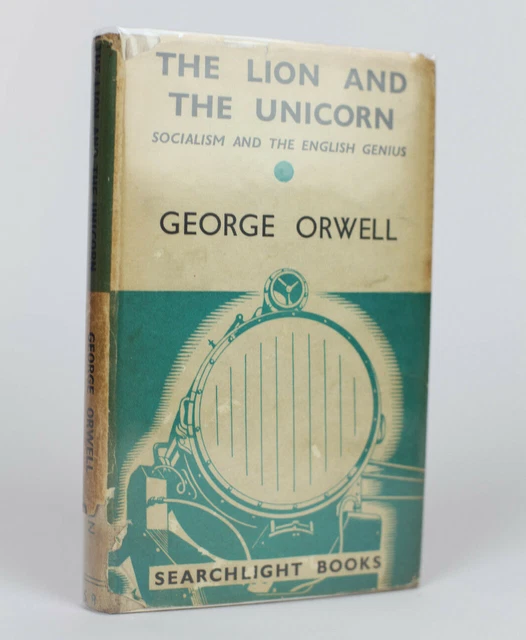 ORWELL THE Lion and The Unicorn First Edition 1941 Secker Warburg EUR 198,17 PicClick FR