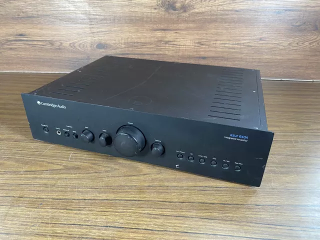 Cambridge Audio Azur 640A Stereo Integrated Amplifier Amp Black