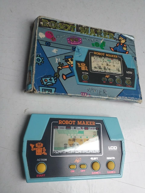 En Boite Jeu Electronique Robot Maker Takatoku Toys Game&Watch