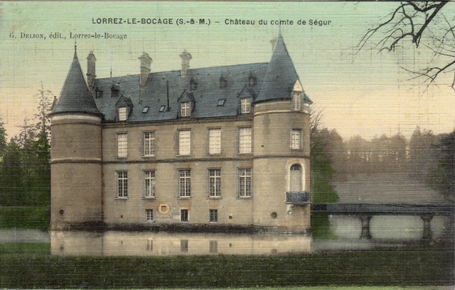 Lorrez le Bocage - Château du Comte de Ségur - Pont