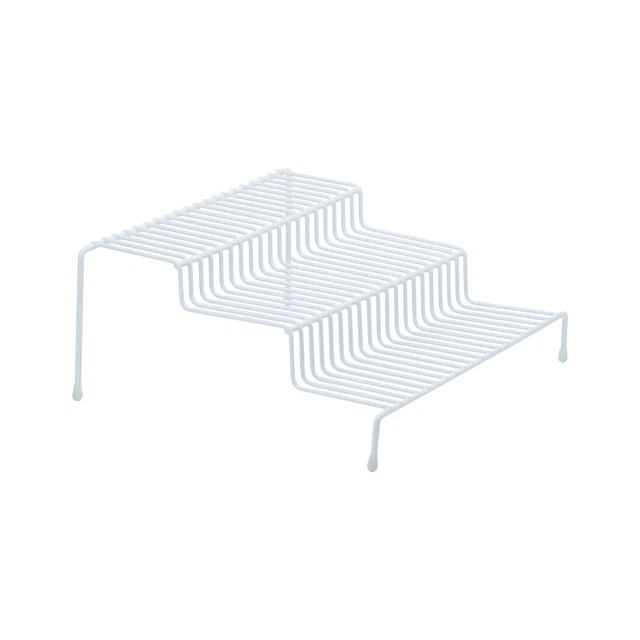 Kitchen Details 3 Tier Spice Rack Shelf Organizer in White