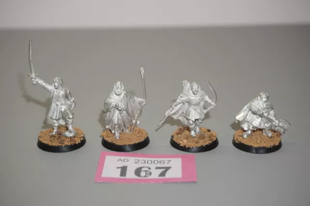 Warhammer Lord of The Rings Aragorn Legolas Gimli Gandalf - Metal