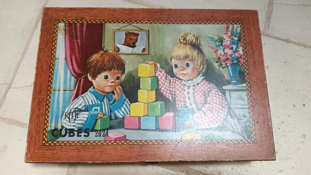 Cube Jouet Vintage Nicolas Et Pimprenelle (ORTF) - Bonne Nuit Les Petits - Occasion, Pièce Collector